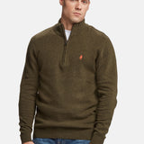 Axel Lambswool Knit Half-Zip