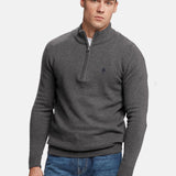 Axel Lambswool Knit Half-Zip