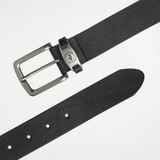 Metal Loop Leather Belt