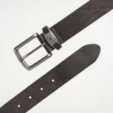 Metal Loop Leather Belt