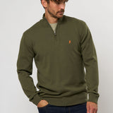 Eli Half-zip Knit