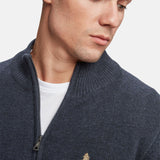 Alfie Lambswool Knit Full-zip