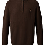 Axel Lambswool Knit Half-zip