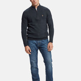 Axel Lambswool Knit Half-zip