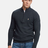 Axel Lambswool Knit Half-zip