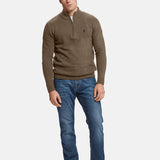 Axel Lambswool Knit Half-zip