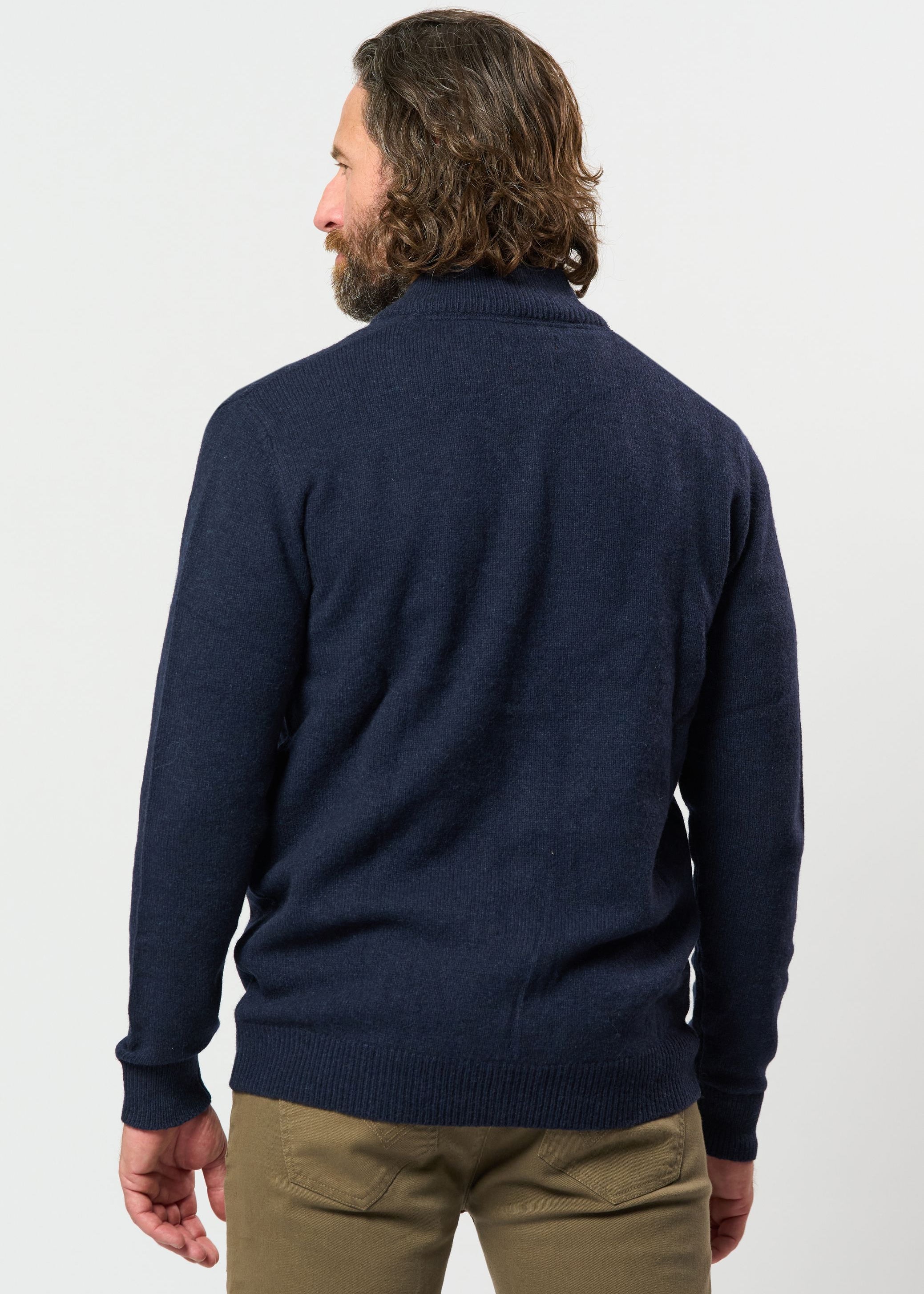 MCAlfie Zip Lambswool Knit