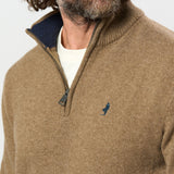 MCAxel Half-zip Lambswool Knit