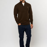 Axel Lambswool Knit Half-zip