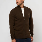 Alfie Lambswool Knit Full-zip