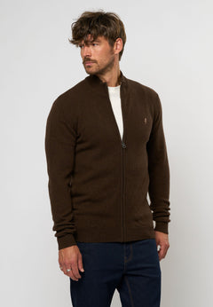 Alfie Lambswool Knit Full-zip