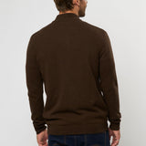 Alfie Lambswool Knit Full-zip