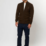 Alfie Lambswool Knit Full-zip