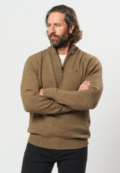 MCAxel Half-zip Lambswool Knit
